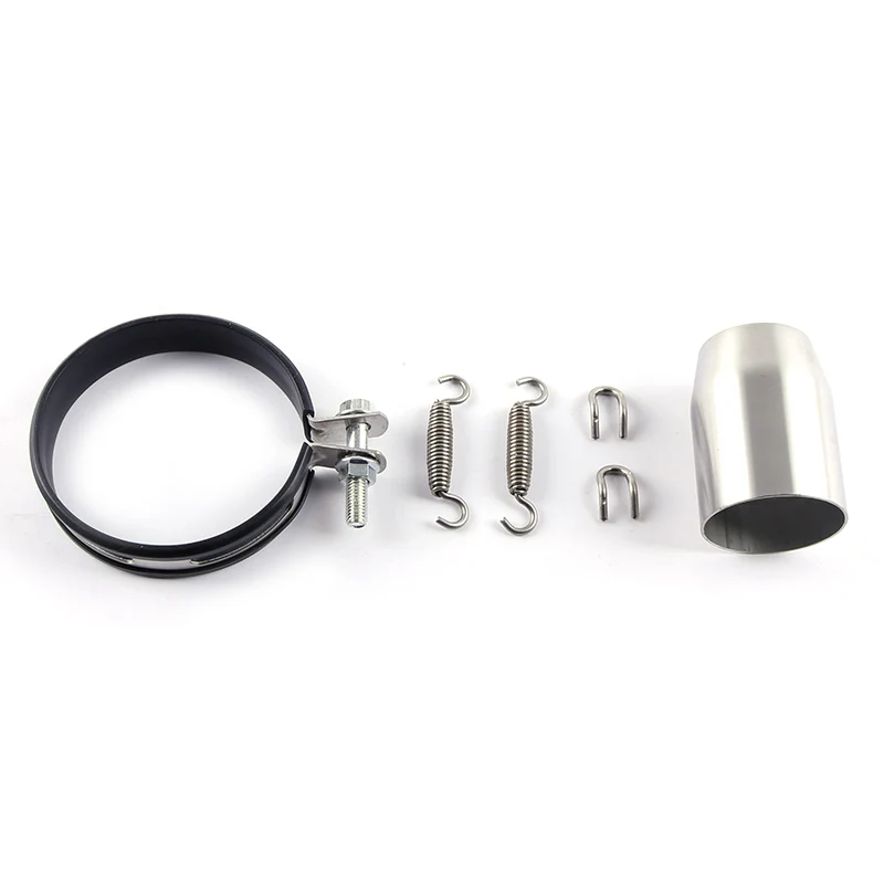 36~51mm Universal Scooter Dirt Bike Motorcycle Exhaust Muffler Escape MT-03 SR400 XJR400 YZF-R3 R25 SR500 XSR700 YZF-R6 XSR900 | Автомобили