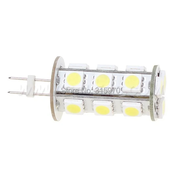 Диммируемая теплая белая 3 Вт G4 18 LED лампа SMD 5050 (широкий вольт и DC10-30V) 360-396LM