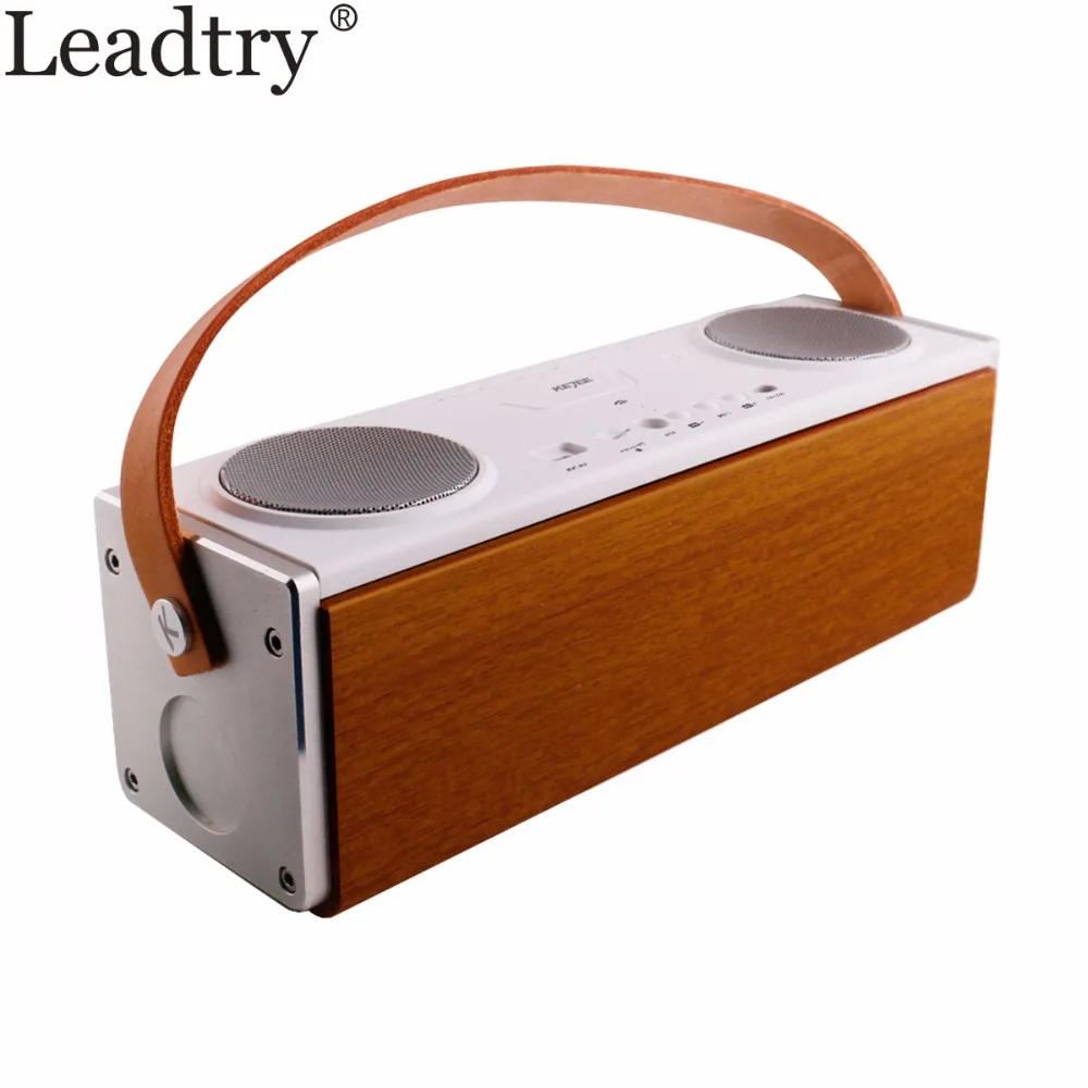 Leadtry Портативный Bluetooth Динамик Беспроводной Крытый Altavoz громкоговорители стерео