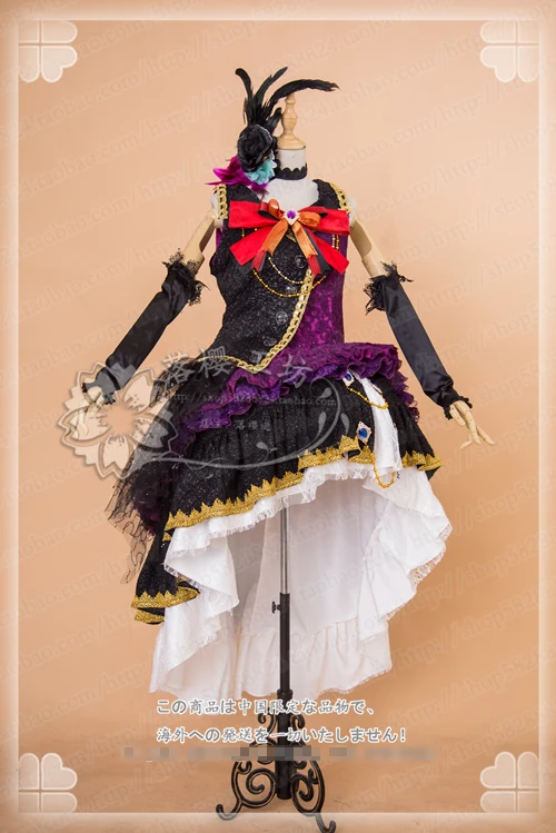 

Аниме! BanGDream! Roselia Imai Lisa Bass Player роскошная версия платья Лолита униформа косплей костюм на заказ Бесплатная доставка