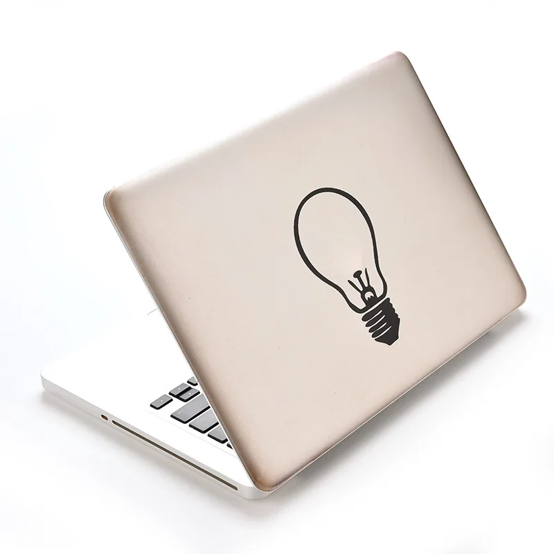 Нежная виниловая лампочка наклейка кожа для Mac Book Air/Pro 11 &quot12&quot 13 &quot15&quot 17