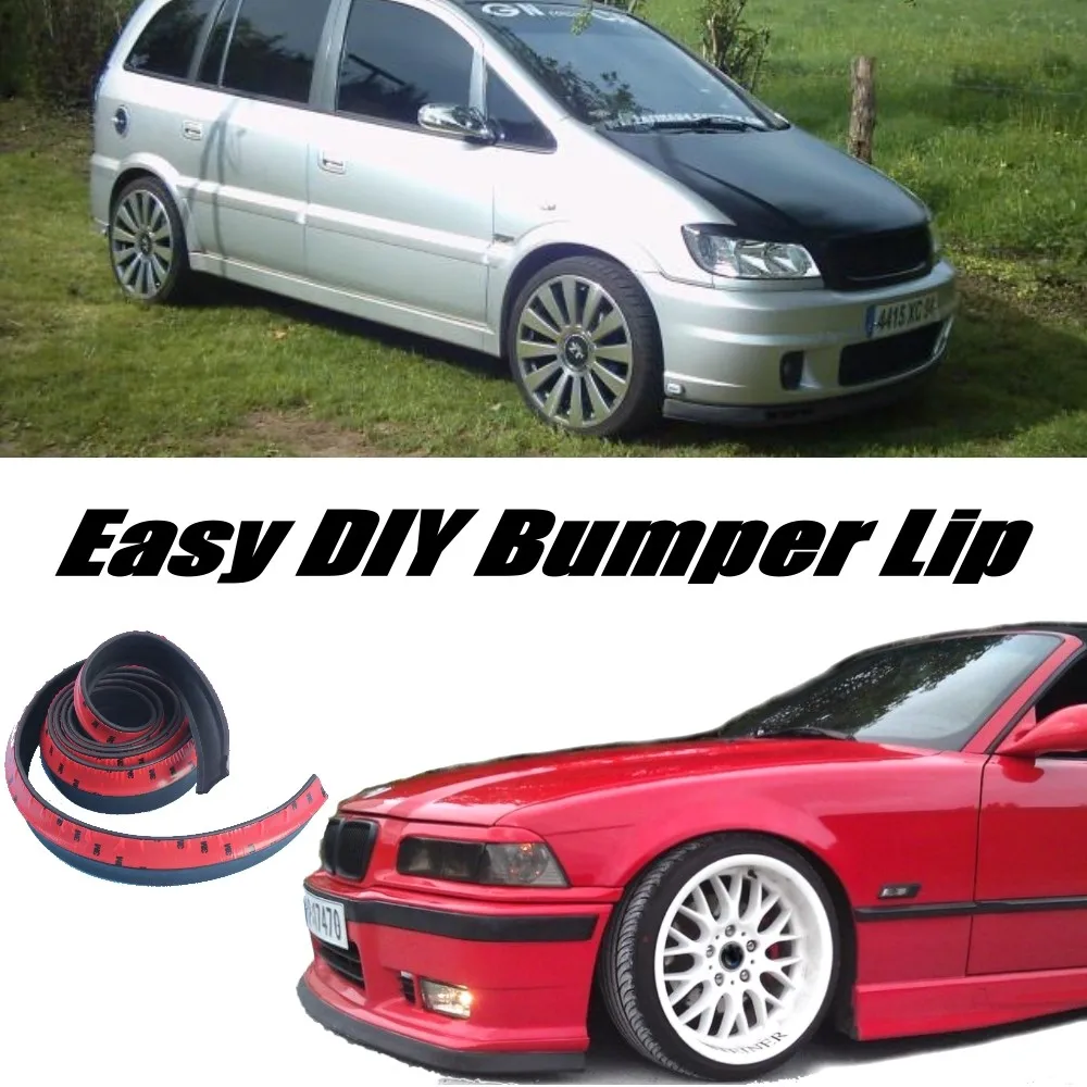 Бампер для губ NOVOVISU, отражающий губы для Opel Zafira A/B/C для Chevrolet Zafira Tourer, передний спойлер для вентиляторов/обвес