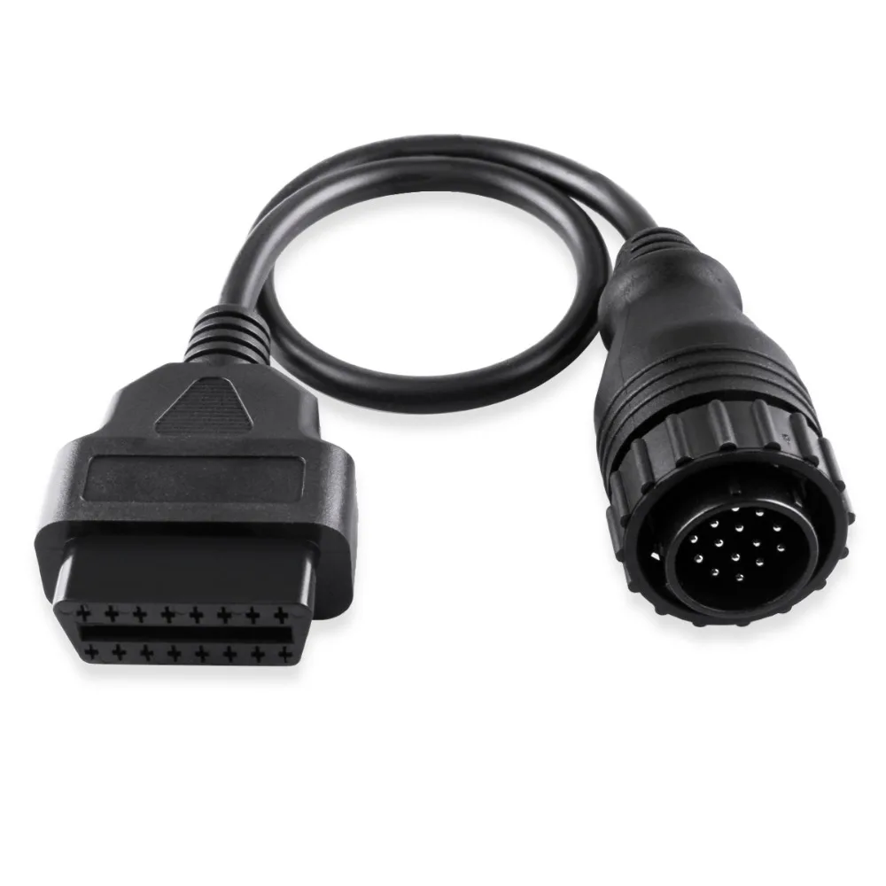 Оптовая продажа 14pin до 16Pin автомобильный диагностический кабель 14 Pin к OBDII OBD2 OBD II ODB