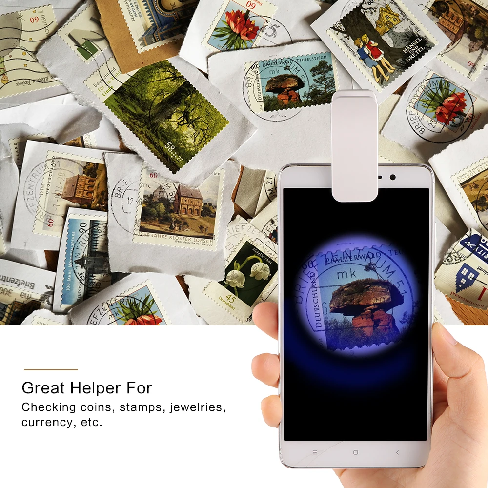 Микроскоп с увеличением 60х оптическим зумом для чтения | Мобильные телефоны и