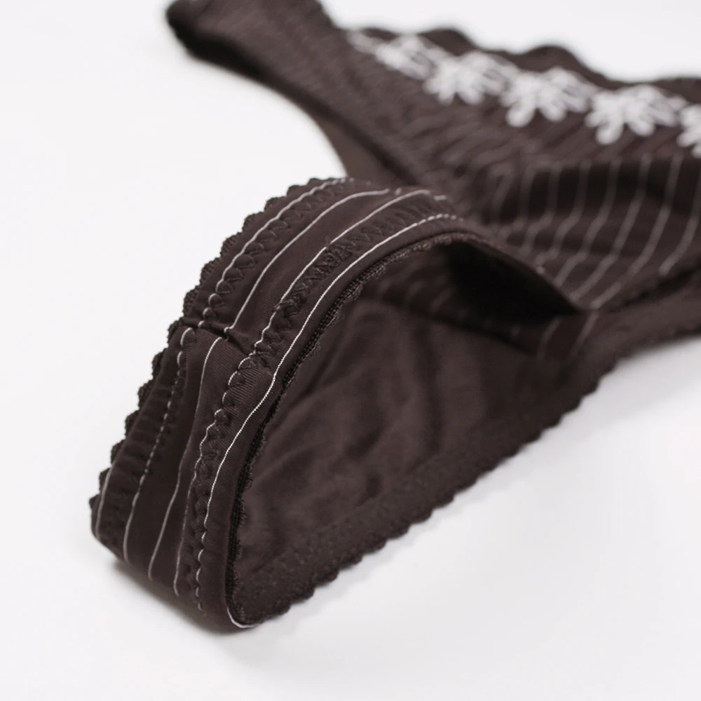 Маскарадное нижнее белье для женщин в стиле Виктории Гладкие трусики-стринги