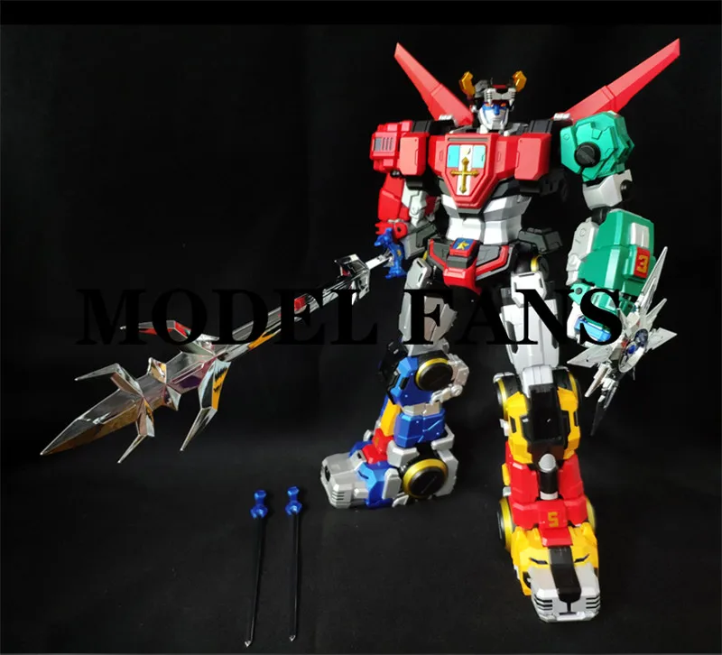 Модели фанатов Titan модель TP01 Beast King GoLion VOLTRON содержит светодиодный сплав фигурка робота
