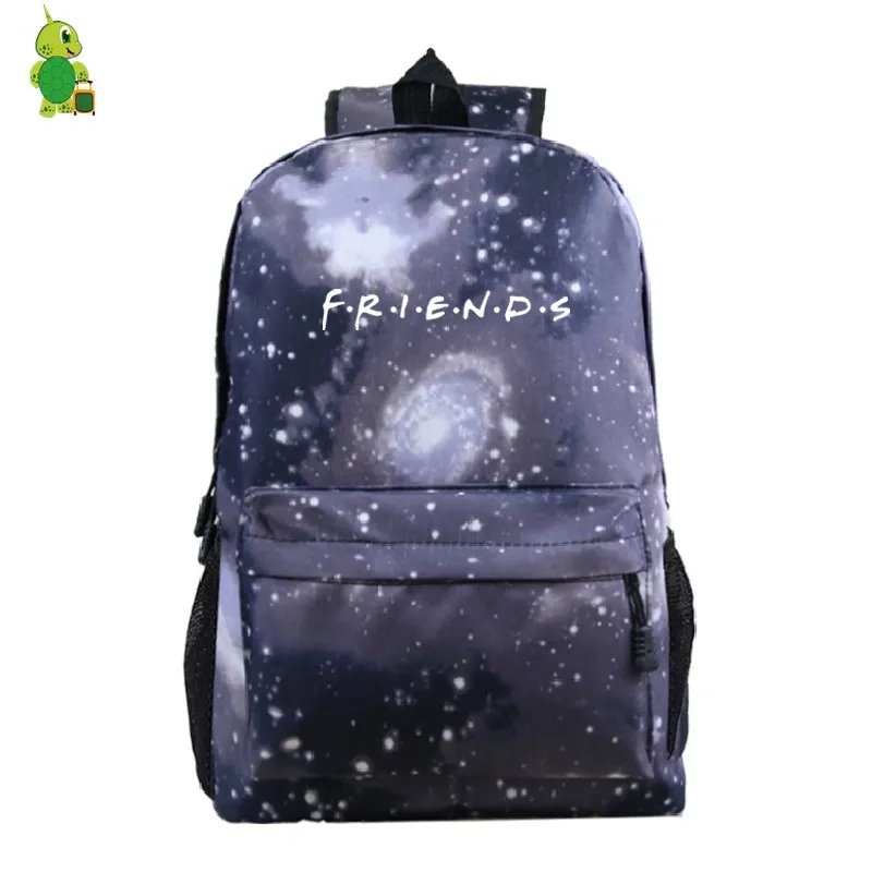 14 Рюкзак для друзей Mochila, повседневные дорожные сумки для женщин и мужчин, рюкзак для ноутбука, светящиеся школьные сумки для подростков, мальчиков и девочек, детский рюкзак для книг - Цвет: 14