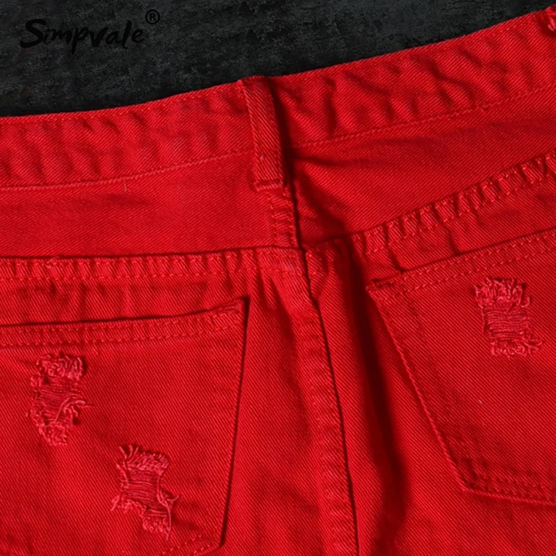 SIMPVALE высокая талия сексуальные джинсовые юбки для женщин высокое качество