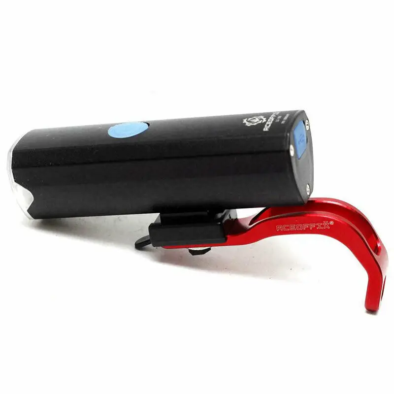 Red Set TWTOPSE велосипедный фонарь для Brompton складной велосипед с ЧПУ передняя фара держатель лампы 300LM 2600MAH светодиодный USB Перезаряжаемый свет - Цвет: Red Set