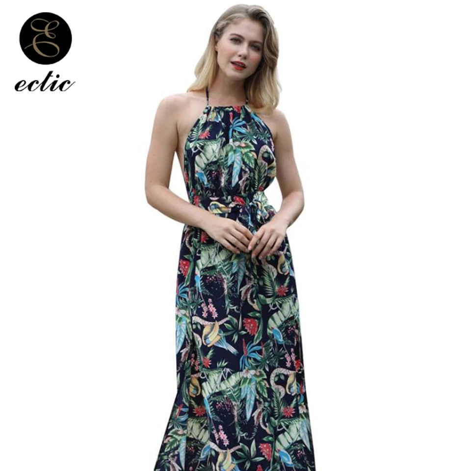 Цветочное платье Kleider Damen Vetement Femme Ete 2018 Sukienka Kawaii с открытой спиной Женское Платье
