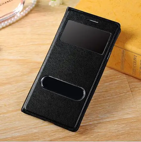 Флип Чехлы для Samsung Galaxy S3 i9300 i9301 кожаный чехол SamsungS3 с окошком тонкий передней и