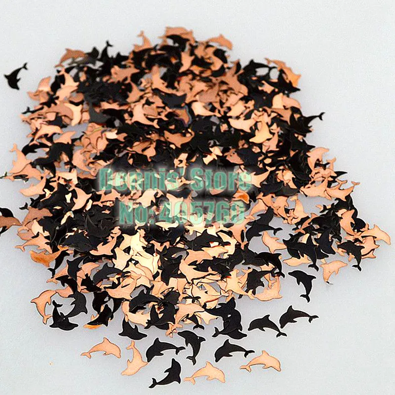 Оптовая Продажа 800 стильная наклейка для дизайна ногтей в виде милого дельфина