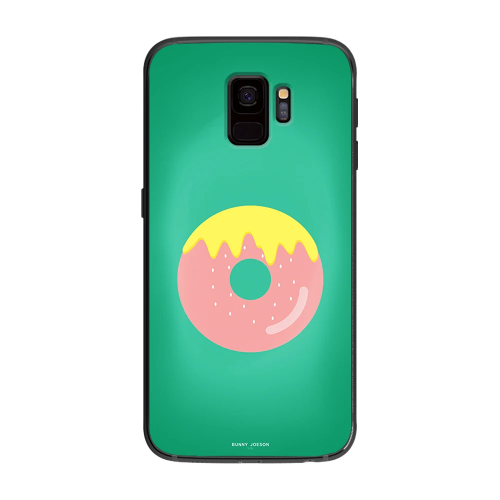 С рисунком пончика для samsung Galaxy A5 A6 A7 A8 A9 2018 2019 плюс M10 M20 M30 мягкий чехол