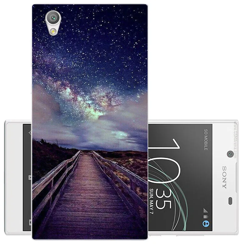 ТПУ для sony Xperia L1 чехол s Прекрасный окрашенный ТПУ Мягкий силиконовый чехол для sony L1 чехол Чехол Funda для sony L1 G3311 G3312 G3313