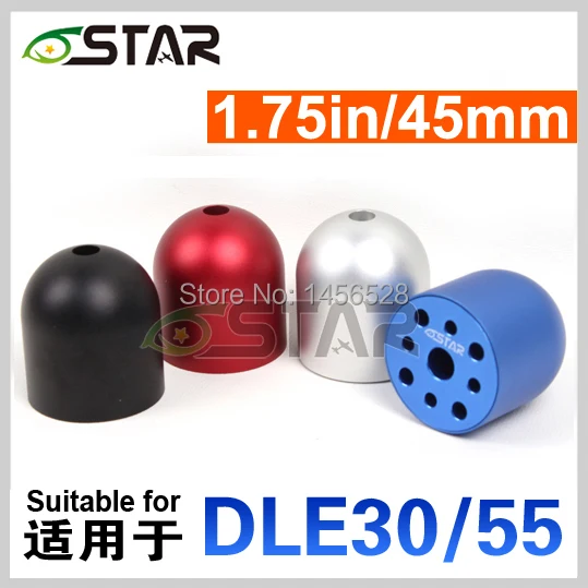 Спиннеры из алюминиевого сплава с ЧПУ 1 75 дюйма 45 мм для варенья DLE30 DLE55 rc