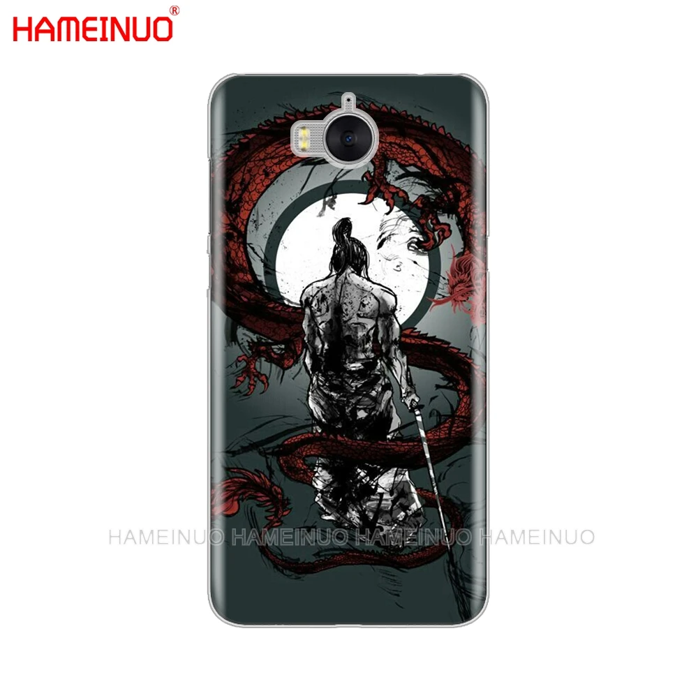 HAMEINUO Япония Самурай ниндзя. Чехол для мобильного телефона huawei honor 3C 4X 4C 5C 5X 6 7 Y3 Y6 Y5 2