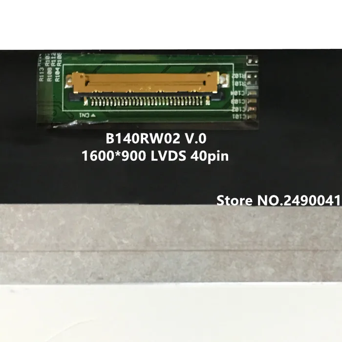 ЖК-экран для ноутбука B140RW02 V.0 V.1 V.2 B140RTN03.1 TLC1 LTN140KT03 экран 1600*900 LVDS 40pin бесплатная