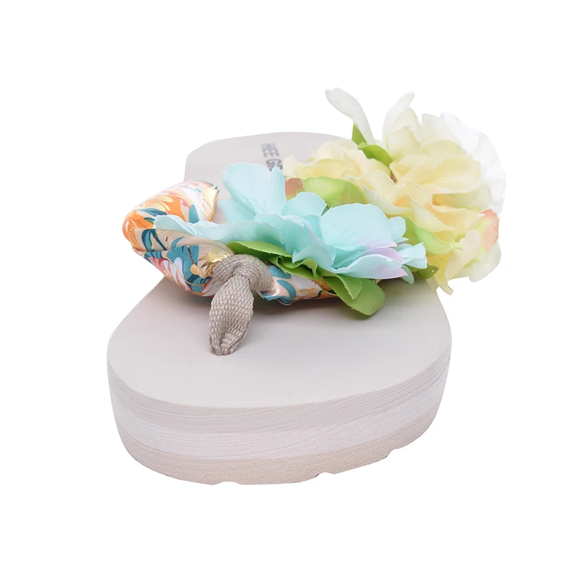 HEE GRAND/богемные женские пляжные сланцы с цветами Летние Стильные Нескользящие