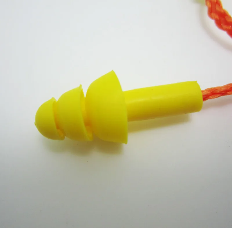 Новинка 2017 затычки для ушей с защитой от шума Рождественская елка желтой линией