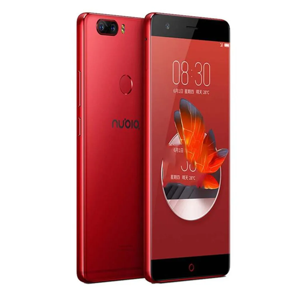 Nubia Z17 смартфон с 5 дюймовым дисплеем процессором Snapdragon 835 ОЗУ 6 ГБ ПЗУ 64 1920x1080 12 Мп +