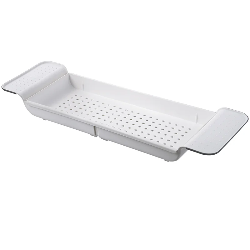 Home Organizer Shelf Rack Telescopic Bathtub makeup Toiletries drain Storage Plastic Kitchen tools organizer Drain rack | Дом и сад