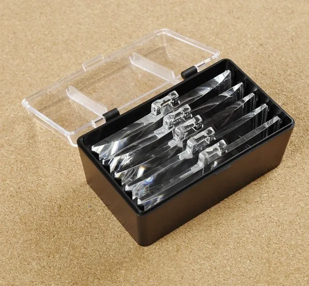 Лупа со светодиодной подсветкой для ремонта ювелирных изделий и часов ободок с