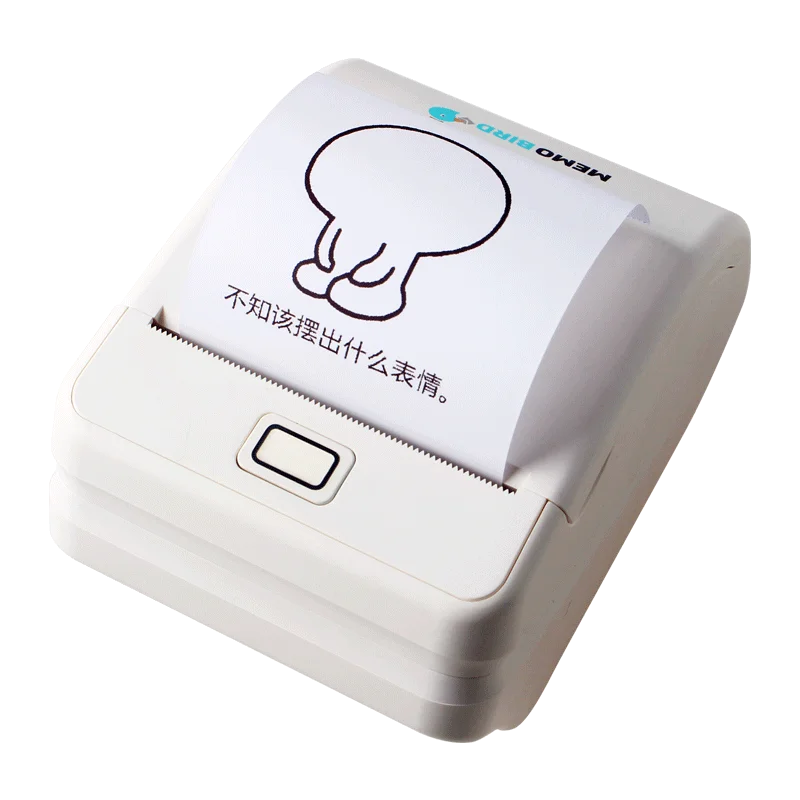Мини портативный принтер Memobird Беспроводной Wi-Fi термопринтер поддержка