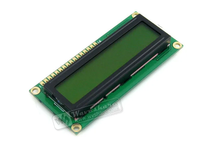 3 В желтая подсветка LCD1602 16x2 символов Дисплей TN/STN Modulewith KS0066 (/HD44780) драйвер в