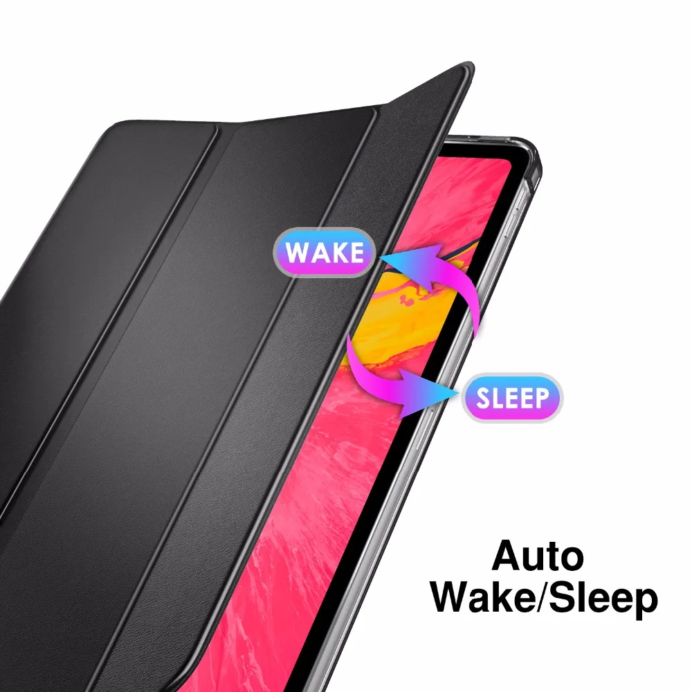 Чехол для iPad Pro 12 9 '񟭒 прозрачный матовый защитный чехол подставка Apple Pencil с