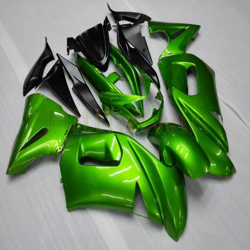 J Пользовательские+ винты Черный мотоцикл обтекатель для Kawasaki 650R ER-6F 2006 2007 2008 ER6F полные комплекты обтекателей - Цвет: J