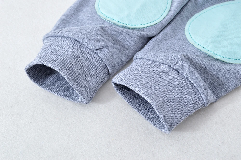 Autumn Newborn Infant Baby Girls Clothes Set Pink and Green Long Sleeve T-shirt Tops+Pants Toddler boy Clothing Outfit | Детская одежда