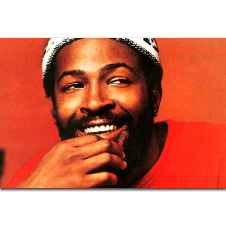 Классический плакат FX388 Marvin Gaye поп музыка звезда бенифит шоу постер на заказ
