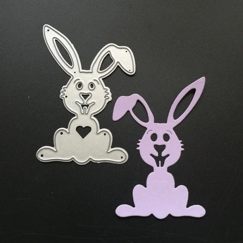 

Lovely rabbit Metal Cutting Dies Stencils for DIY Scrapbooking/photo album Decorative Embossing DIY Paper Cards