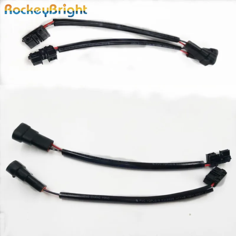 Rockeybright 2 шт. для Denso для Koito HID Xenon мощность балласта кабель провода до 9005/9006 Мужской Для Lexus для Toyota для Porsche 91