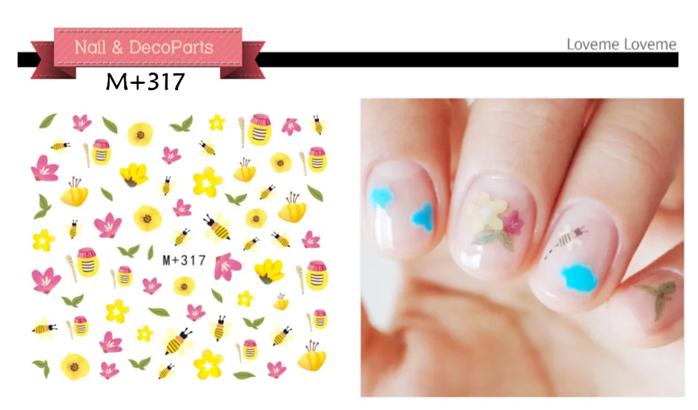 New 5 sheet 19 types Sailor Moon cartoon adhesive sticker nail available at super low prices M+311-329 | Красота и здоровье