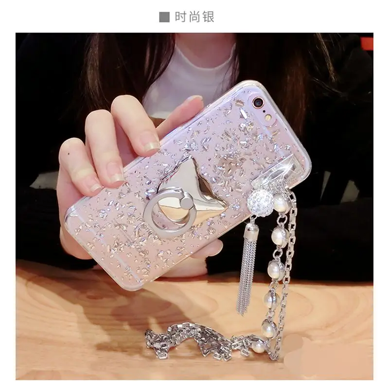 Для Iphone 5 5S SE 6 6s 7 8 plus x корейский стиль Роскошный милый кошачий палец кольцо Пряжка