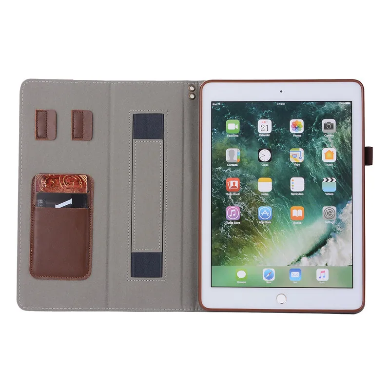 2018 новый роскошный многофункциональный кожаный чехол для iPad Pro 10 5 дюймов плоский