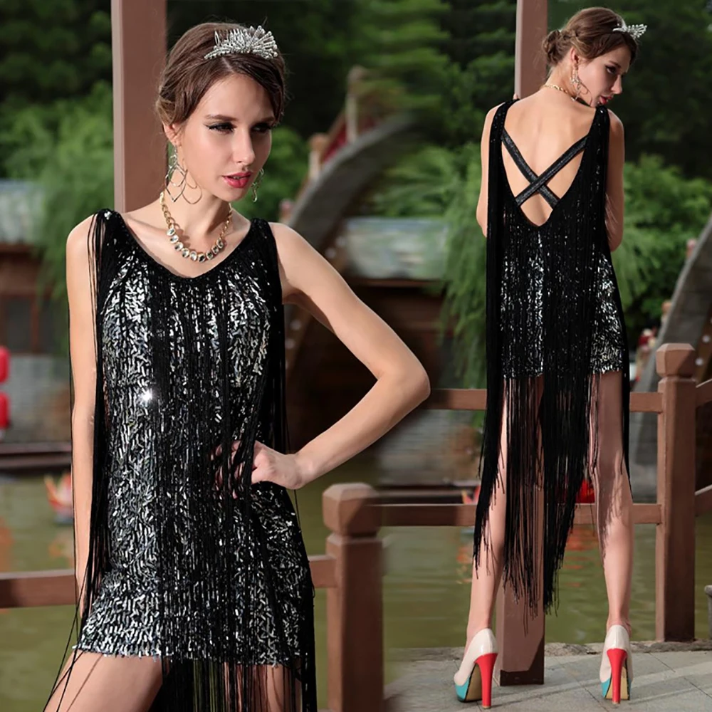2017 Сексуальное Женское Платье для латинских танцев 1 шт. модели женщин Paso Doble