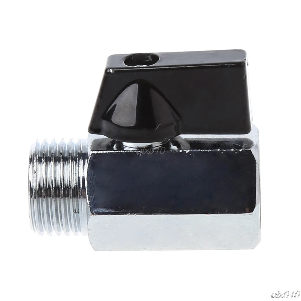 Латунный Мини шаровой кран 1/2 &quotBSP Мужской и Женский Воздушный компрессор для