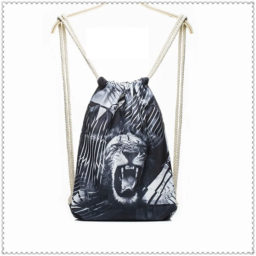 Высококачественный рюкзак tiger на шнурке размер 37x46 см 1 шт./лот|drawstring bag|backpack drawstring