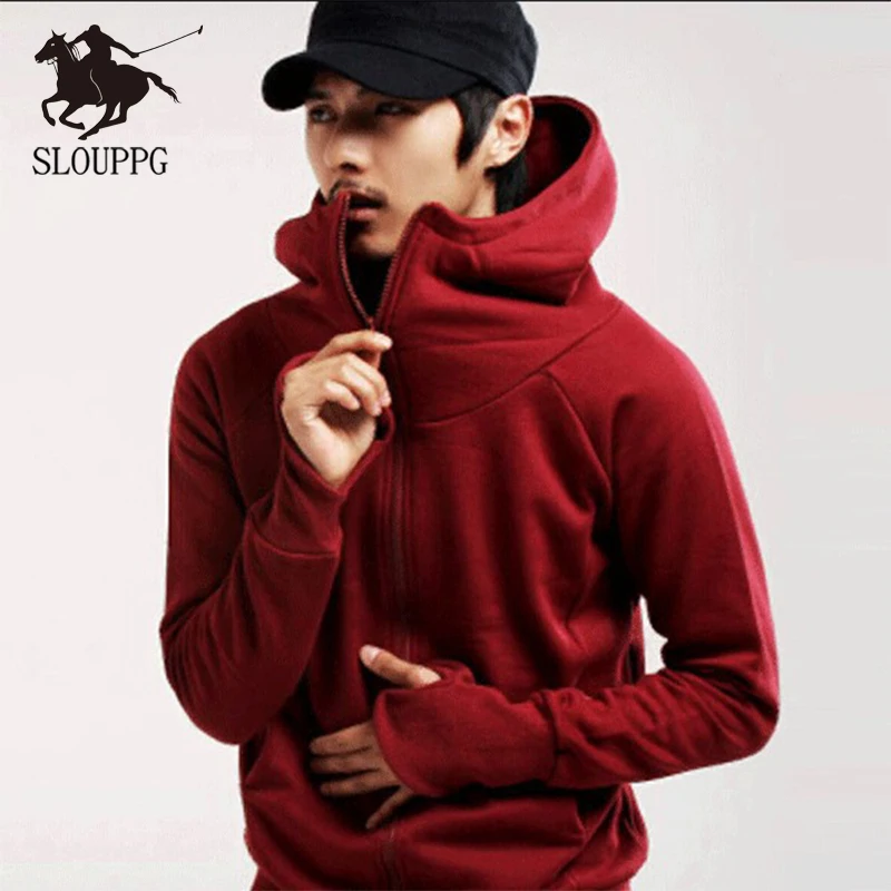 SLOUPPG рубашка с капюшоном 2018 модная брендовая мужская индивидуальная толстовка на