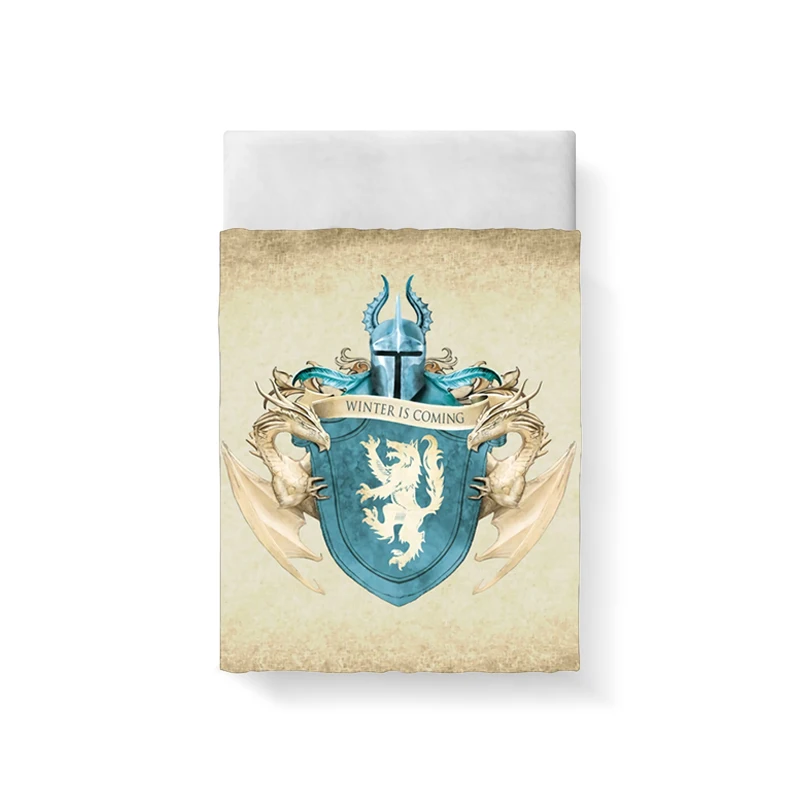 CD0042 Game Of Thrones King Size Bedding Sets Duvet Cover Bed Sheets And Pillowcases Bed Linen Bedding Set Home Textile Dropshipping - Цвет: CD0042