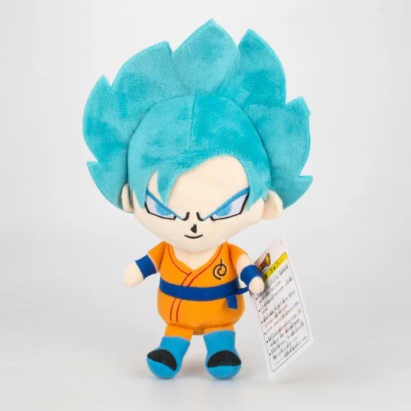 Высокое качество японского аниме Жемчуг дракона Супер Saiyan синие волосы Сон Гоку