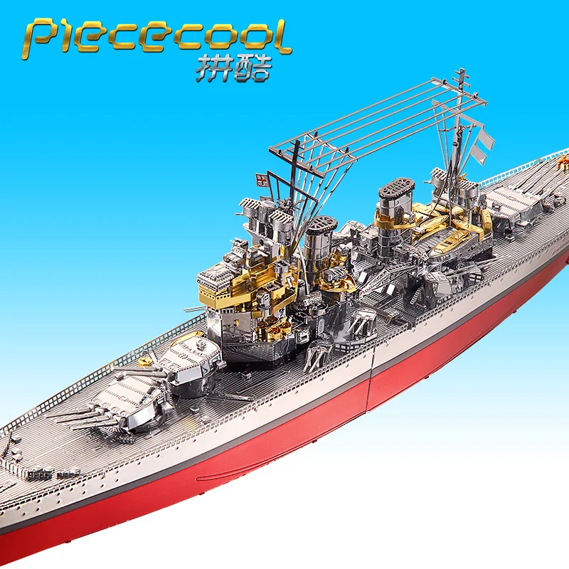 Штук, модели лодок, фигурная игрушка, 3D Металл, нано-головоломка, HMS, принца Уэльского, наборы, сделай сам, 3D модели лазерной резки, пазлы, игрушки