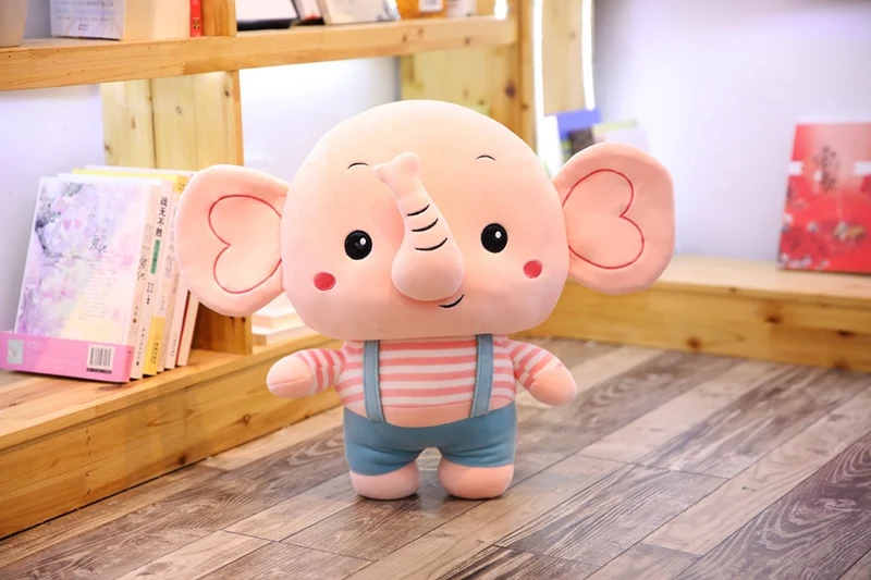 30-70 см Kawaii слон плюшевые игрушки с длинным носом подушки мягкие детские игрушки милые мягкие плюшевые игрушки слон ребенок подарок на день рождения