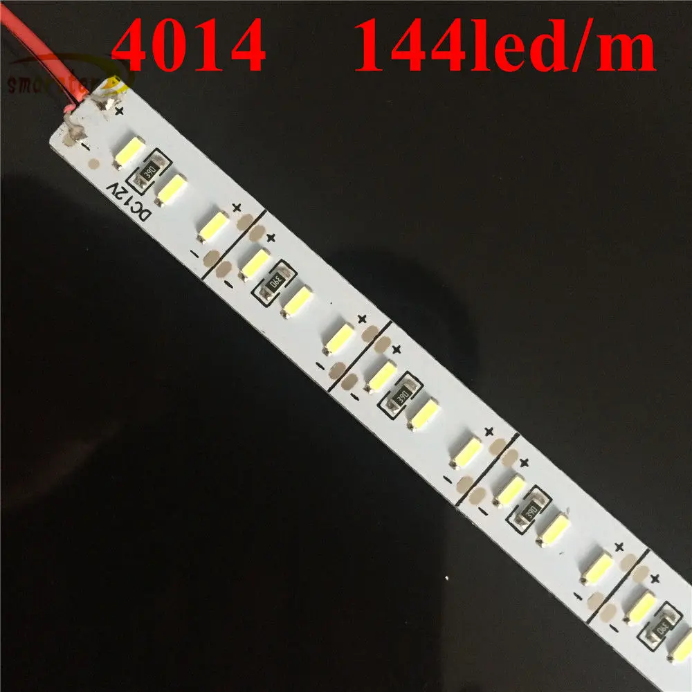 Smarstar 0 5 м 4014 SMD жесткая Светодиодная лента 12 В постоянного тока 50 см Вт 144