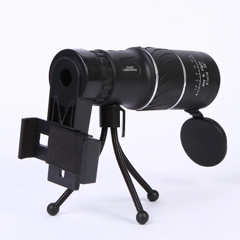 Телескоп 16X52 twill low light visible одноствольный фотокамера высокой четкости телескоп