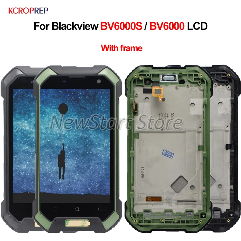 Оригинальный ЖК дисплей для Blackview BV6000S BV6000 кодирующий преобразователь сенсорного