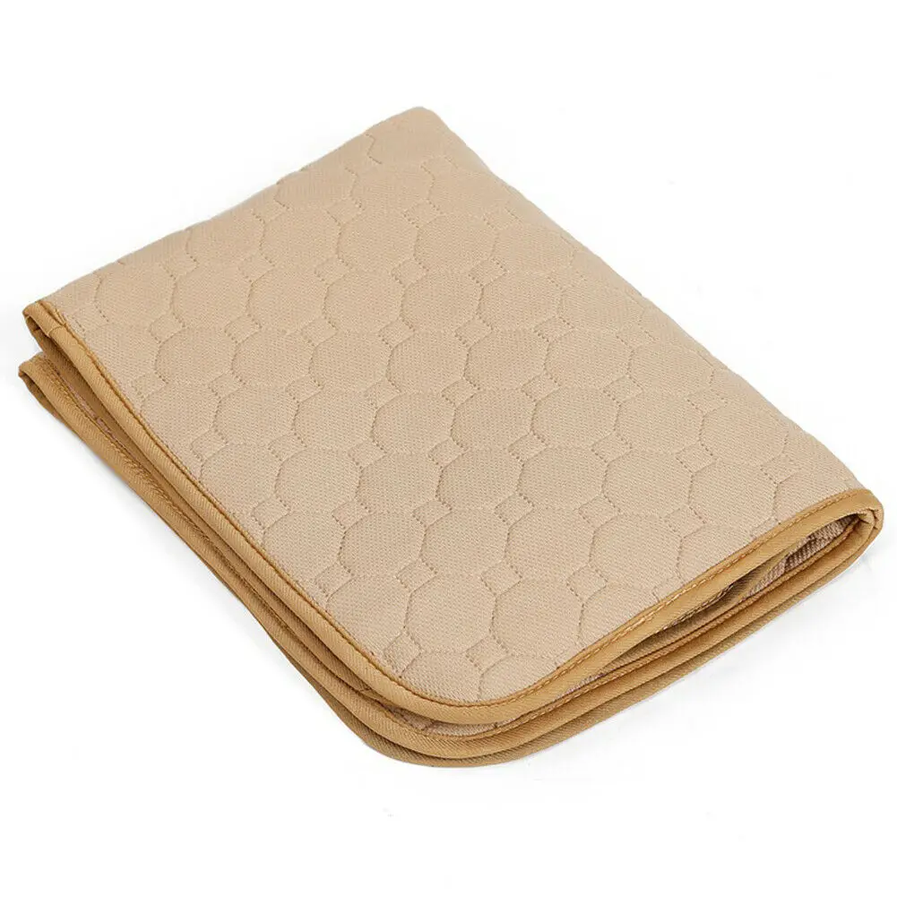 Beige Новинка, Роскошный Коврик для собак, щенков, кошек, впитывающий воду, пеленка, коврик для сна, котенок, многоразовый впитывающий мочу коврик, Тренировочный Коврик, принадлежности - Цвет: Beige