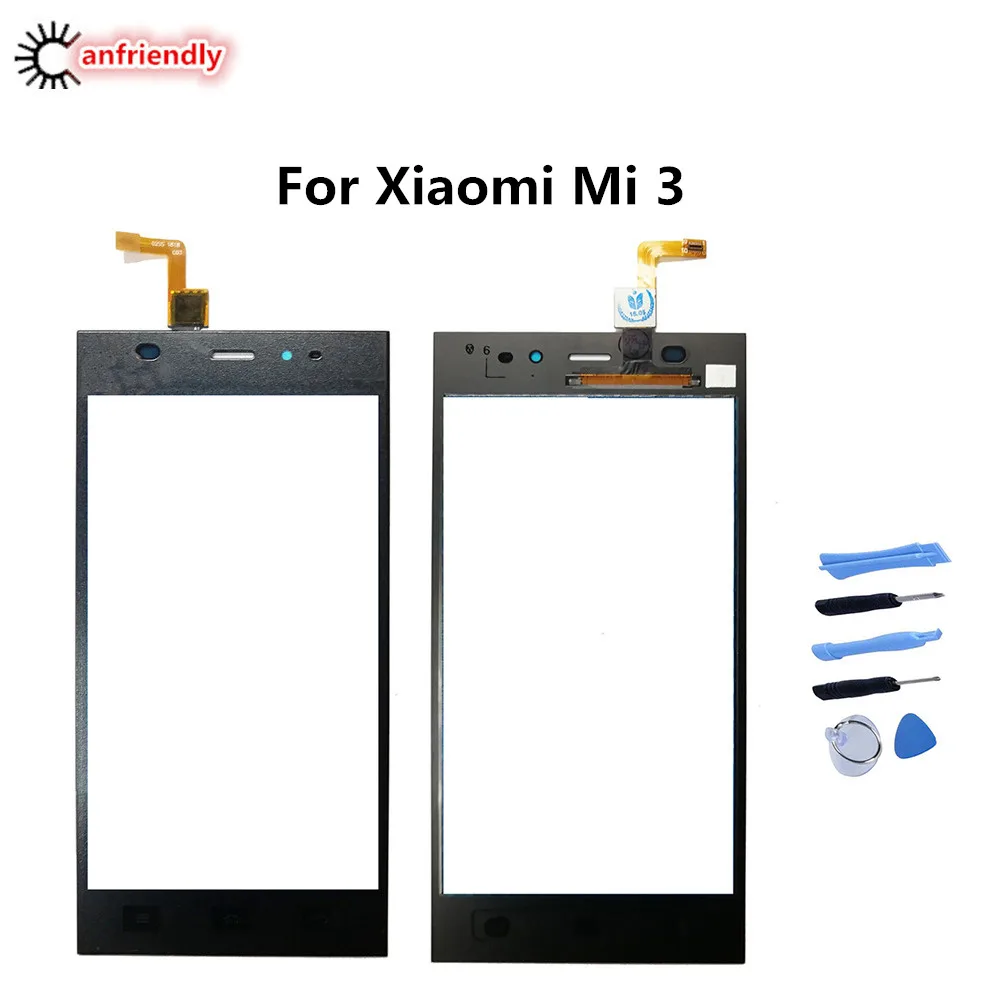 Для Xiaomi Mi 3 Mi3 сенсорный экран Ремонт Замена Сенсорная панель аксессуары для